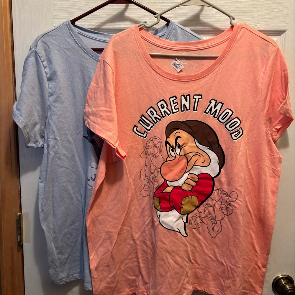 Bundle of 2 Disney T-shirts.